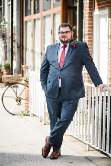 brooklyn groom portrait