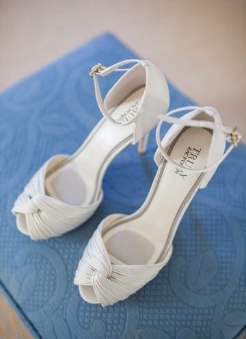 Bride's Shoes at Orchard Hill